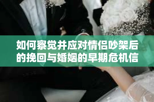 如何察觉并应对情侣吵架后的挽回与婚姻的早期危机信号？