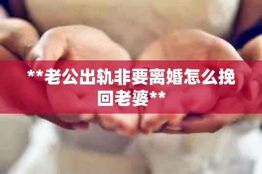 **老公出轨非要离婚怎么挽回老婆**