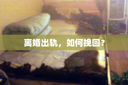 离婚出轨，如何挽回？