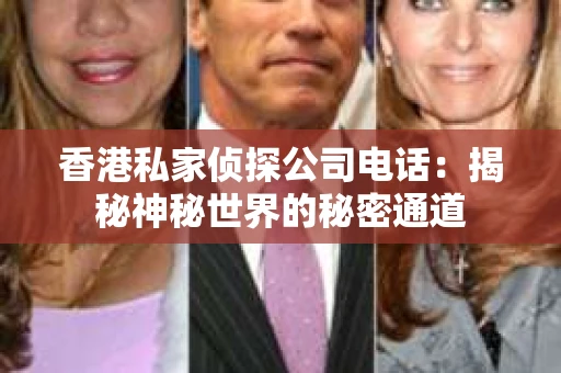 香港私家侦探公司电话：揭秘神秘世界的秘密通道