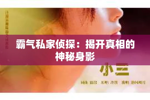 霸气私家侦探：揭开真相的神秘身影
