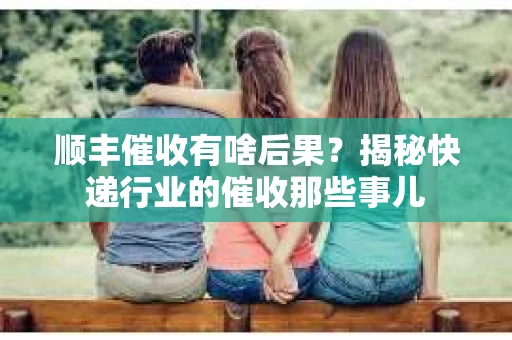 顺丰催收有啥后果？揭秘快递行业的催收那些事儿