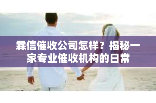 霖信催收公司怎样？揭秘一家专业催收机构的日常