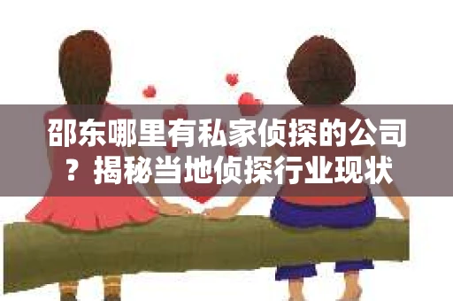 邵东哪里有私家侦探的公司？揭秘当地侦探行业现状