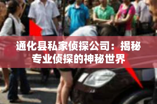 通化县私家侦探公司：揭秘专业侦探的神秘世界