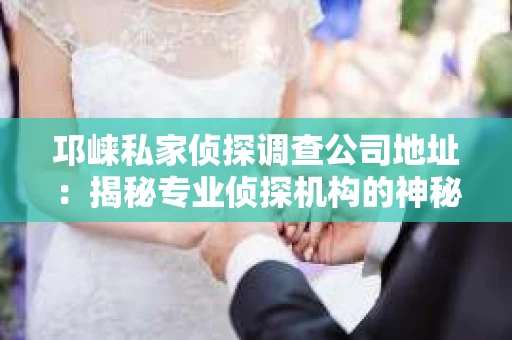 邛崃私家侦探调查公司地址：揭秘专业侦探机构的神秘面纱