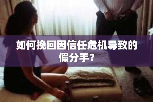 如何挽回因信任危机导致的假分手？