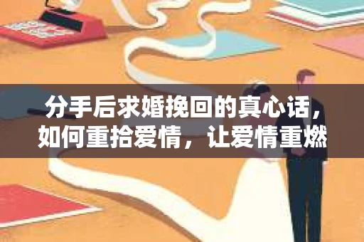 分手后求婚挽回的真心话，如何重拾爱情，让爱情重燃？
