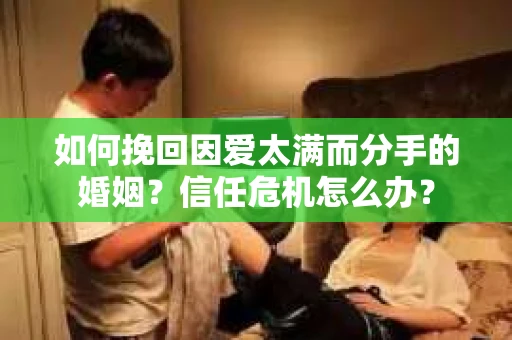 如何挽回因爱太满而分手的婚姻?信任危机怎么办? 如何挽回因爱太满而分手的婚姻?信任危机怎么办?