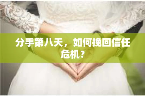 分手第八天,如何挽回信任危机? 分手第八天,如何挽回信任危机?